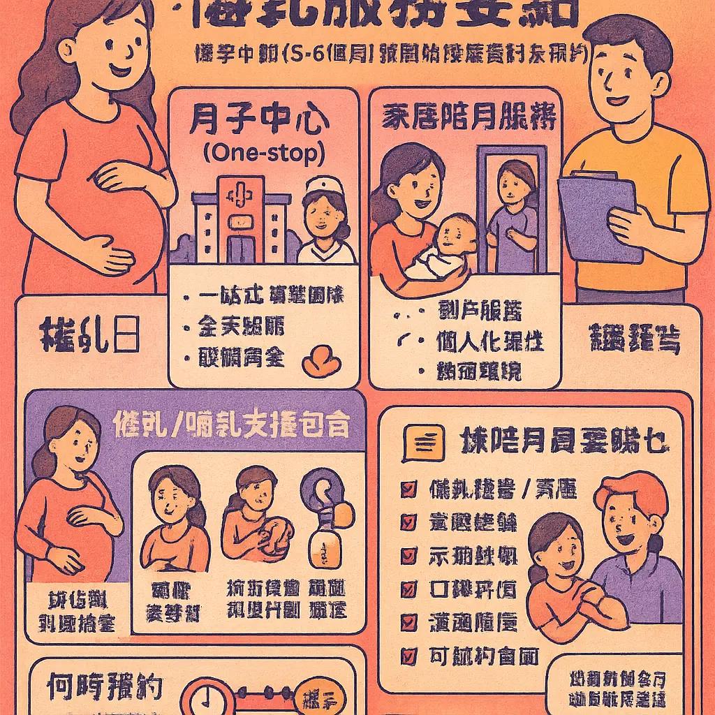 陪月公司 - 催乳服務