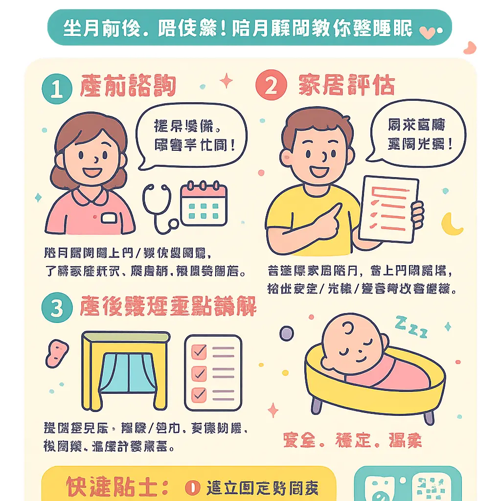 陪月公司 - 嬰兒睡眠諮詢