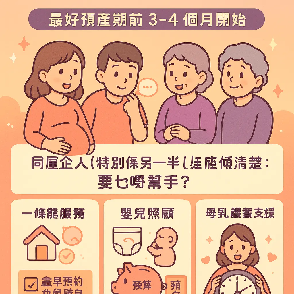 陪月中介 - 初生BB