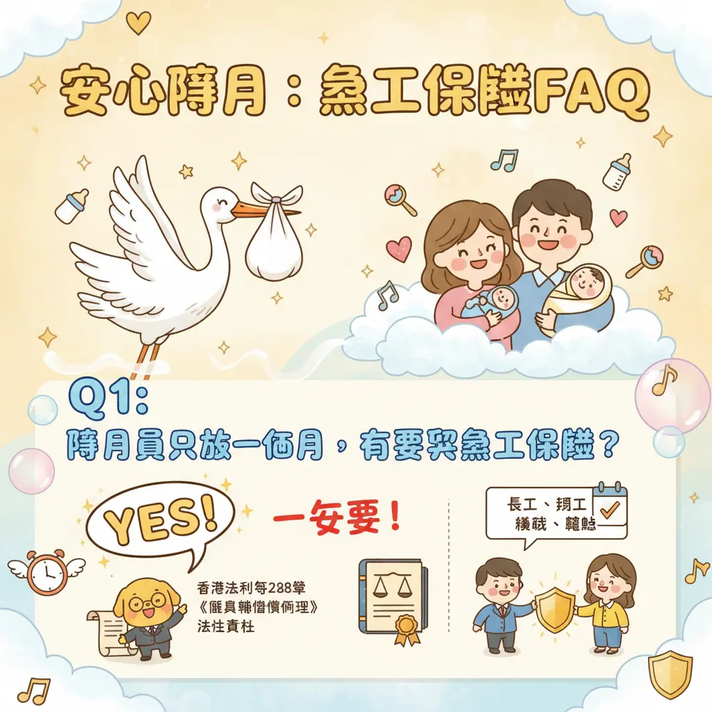 陪月 勞工保險 - 家務助理