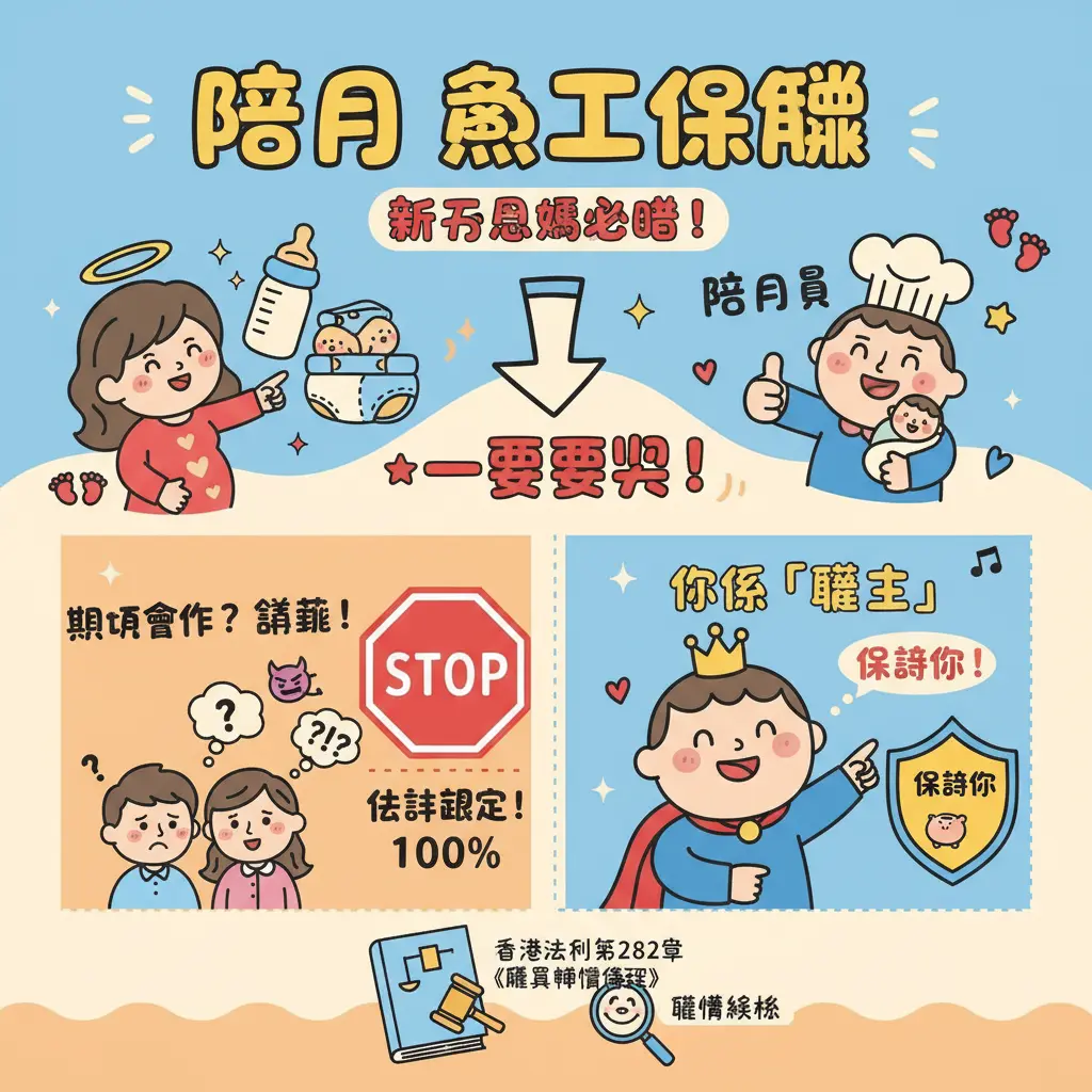 陪月 勞工保險 - 陪月員