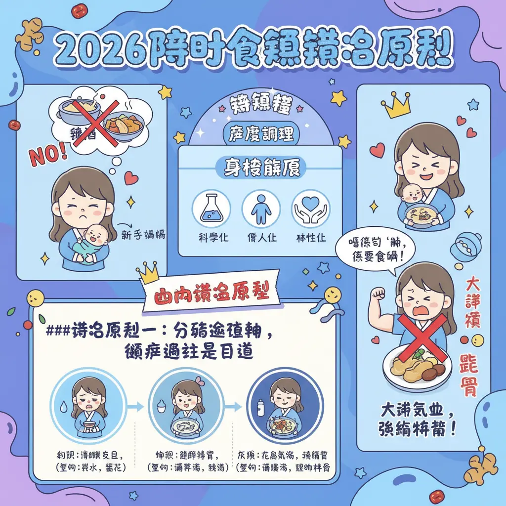 陪月 餐單 - 坐月