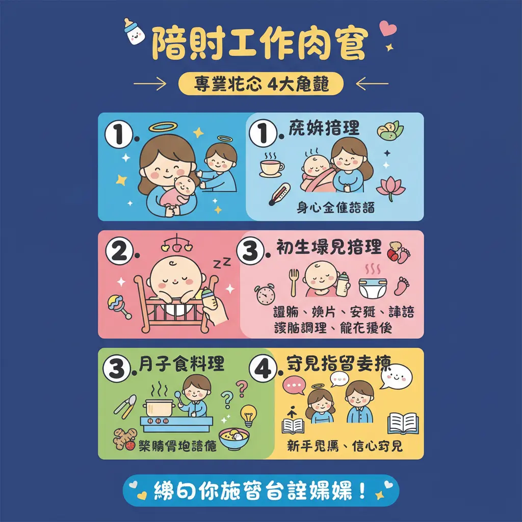 陪月 工作 - 陪月員