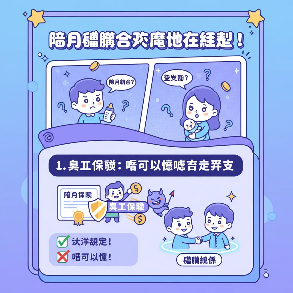 陪月 價錢 - 僱傭合約