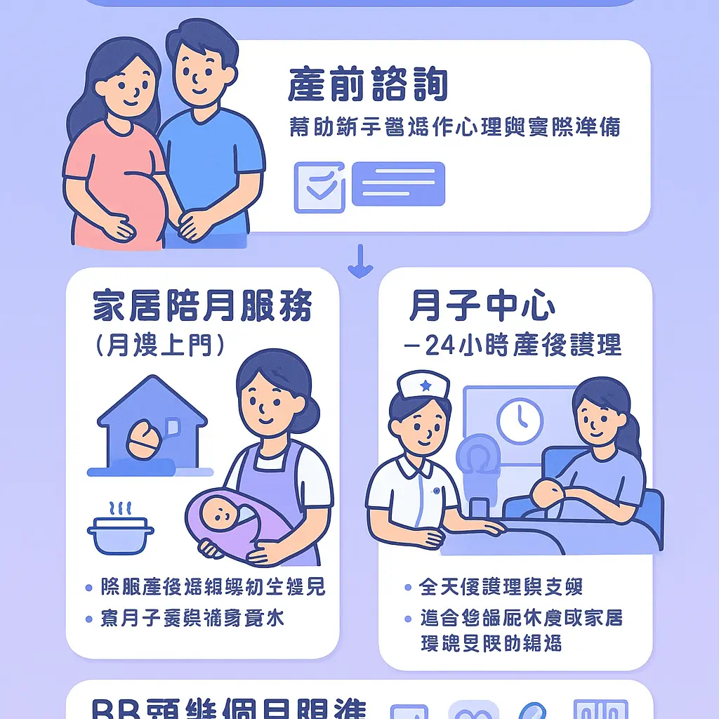 陪月公司 - 產後護理