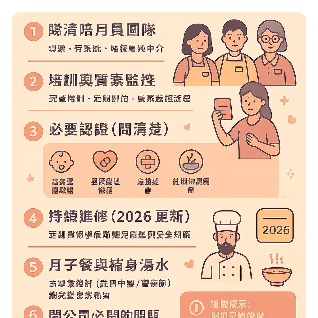 陪月公司 - 新手爸媽