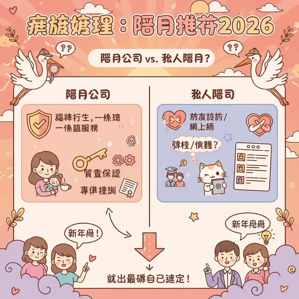 陪月 推介 - 產後護理