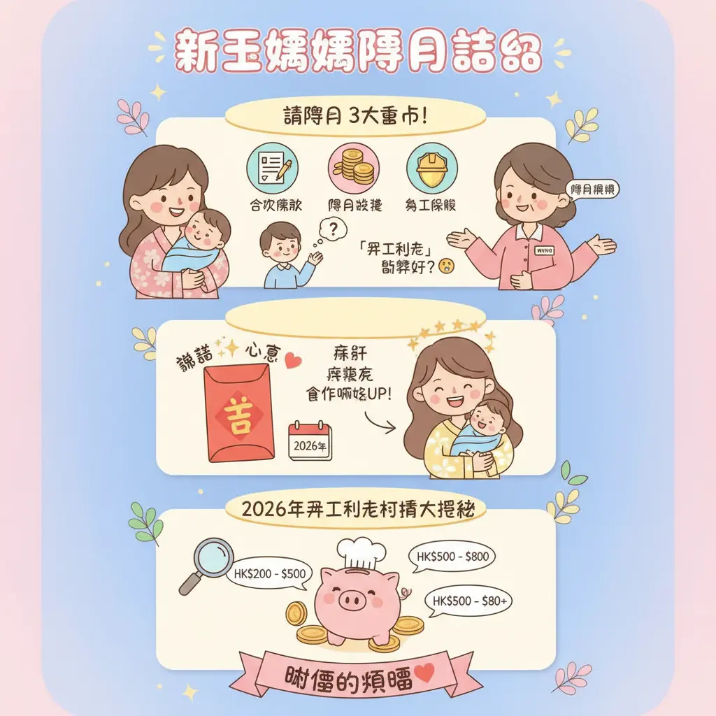 陪月 介紹 - 新手媽媽