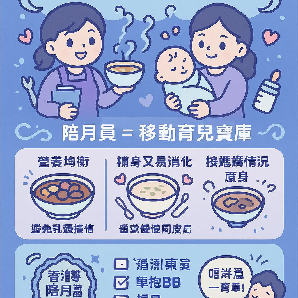 陪月中介 - 月子餐