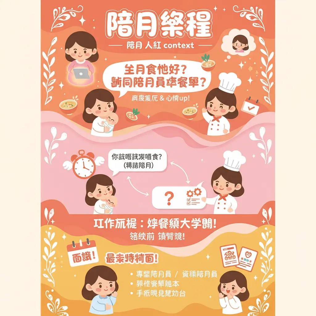 陪月 人工 - 陪月課程