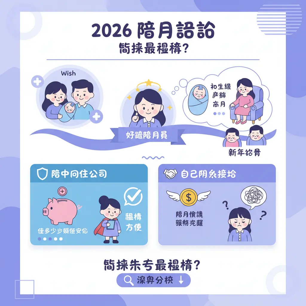 陪月 介紹 - 陪月中介公司